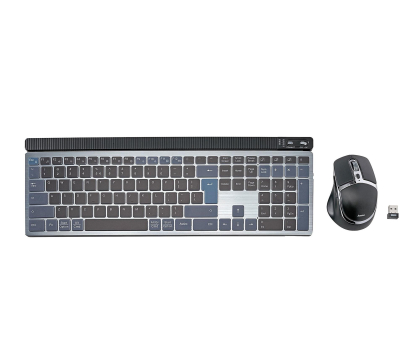 Zestaw (Mysz + Klawiatura) HAMA Zestaw klawiatura i mysz MULTI-DEVICE WKM-750 czarny